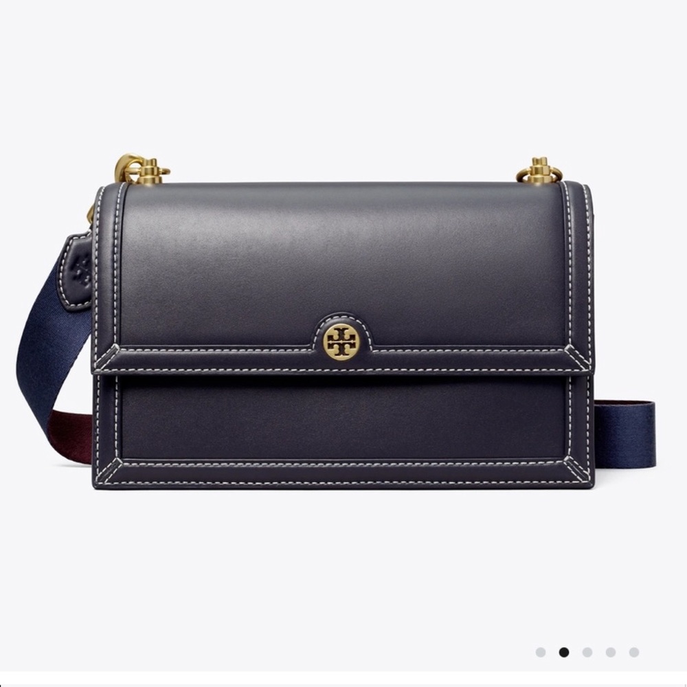 Tory Burch T Monogram Leather Shoulder Bag